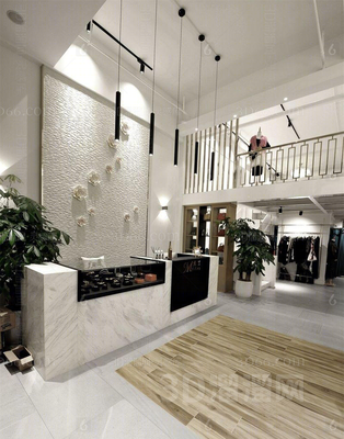 台州市品轩装饰工程 费罗娜服装店米兰精品店装饰工程设计