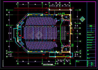某市中学行政楼、实验楼、报告厅与变配电房装修工程设计图纸解析